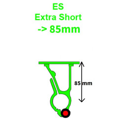Porte Carte VTT Autopilot - Support ES de 85mm