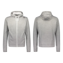 Sweat Track Hoodie Homme - gris
