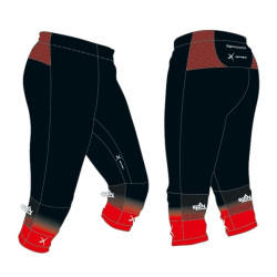 Pantalon 3/4 CO Pro Pants - noir/rouge