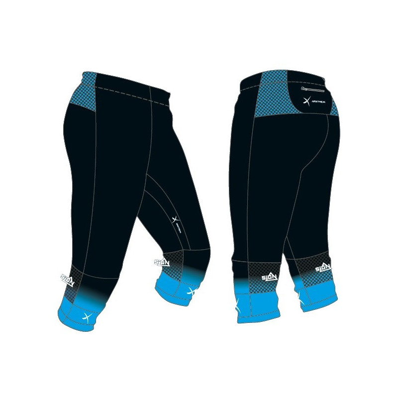 Pantalon CO 3/4 Pro Pants- noir bleu