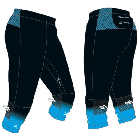 Pantalon CO 3/4 Pro Pants- noir bleu