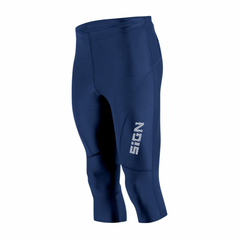 Collant 3/4 Tights + bleu