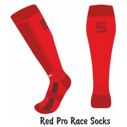 Chaussettes guêtres de CO Pro Race- rouge