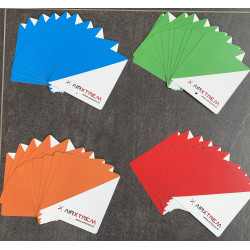 40 balises orientation plastique