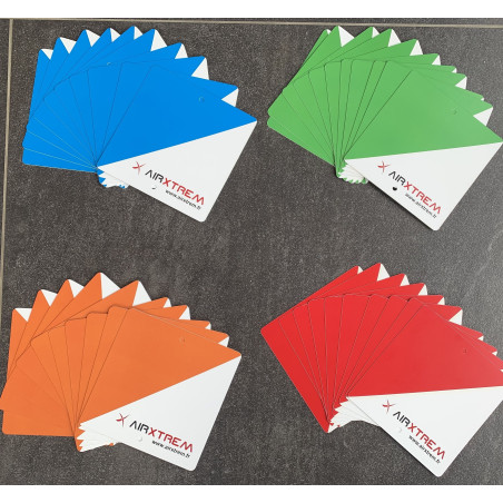 40 balises orientation plastique