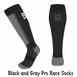Chaussettes guêtres de CO Pro Race - noir/gris