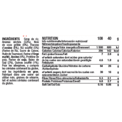 Barre énergétique Mulebar - Ananas / Coco