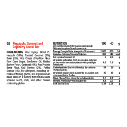 Barre énergétique Mulebar - Ananas / Coco