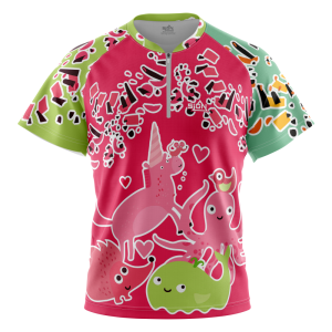 Maillot CO enfant rose - Licorne