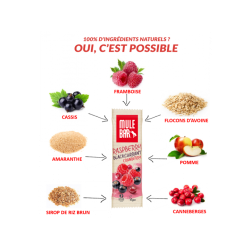 Barre énergétique Mulebar - Fruits rouge
