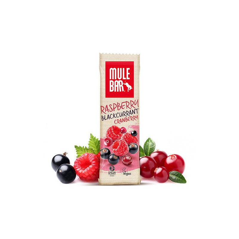 Barre énergétique Mulebar - Fruits rouge