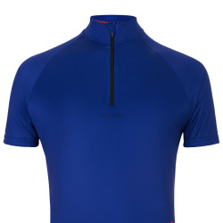 Maillot Combat manches courtes bleu/orange UX22 - NoName