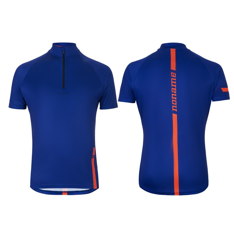 Maillot Combat manches courtes bleu/orange UX22 - NoName