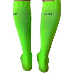 Chaussettes guêtres de CO fines - Vert fluo