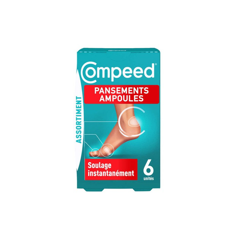 Compeed - Assortiment - 6 pansements