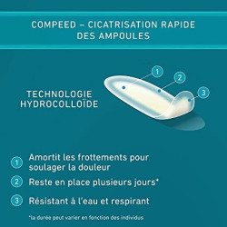 Compeed - boîte de 7 pansements - petit format
