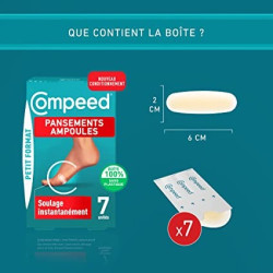 Compeed - boîte de 7 pansements - petit format