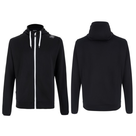 Sweat Track Hoodie Homme - noir