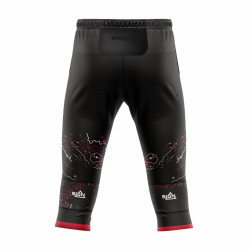 Pantalon CO 3/4 Sign Hybrid - noir/rouge