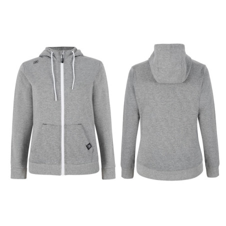 Sweat Track Hoodie Femme 23 - gris chiné