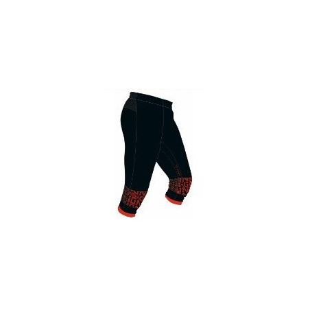 Pantalon 3/4 CO Pro Pants Hybrid- noir/rouge
