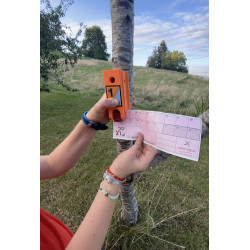 Boîtier permanent de course d'orientation