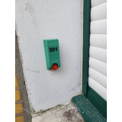 Boîtier permanent de course d'orientation