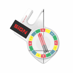 Boussole Sign S6 multicolore