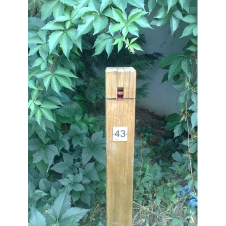 Piquet permanent parc / jardin public pour course d'orientation
