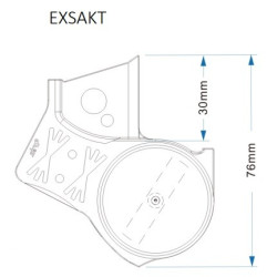 Boussole pouce Exsakt Str8 - S