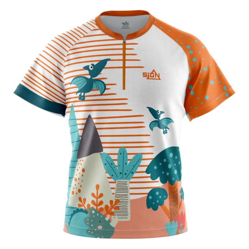 Maillot CO enfant - Dinosaure