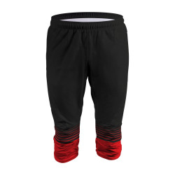 Pantalon 3/4 CO Race Pants- noir/rouge