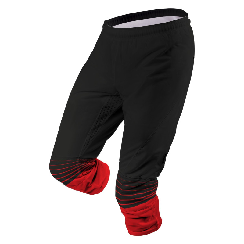 Pantalon 3/4 CO Race Pants- noir/rouge