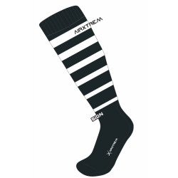 Chaussettes guêtres de CO fines - Noir/blanc