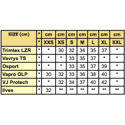Guêtres de course d'orientation - Marque VAPRO