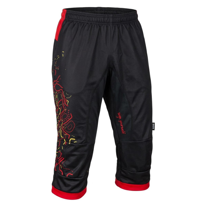 Pantalon 3/4 course d'orientation - Horizon - orange