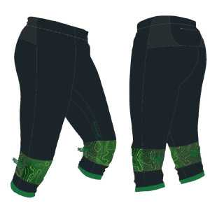 Pantalon 3/4 course d'orientation - Horizon - vert