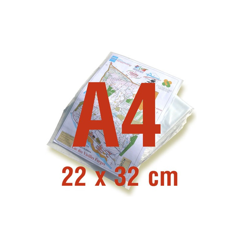 Plastiques cartes A4 - Epaisseur 100 microns