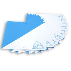 10 balises orientation O'Couleurs 15x15cm