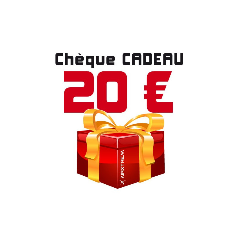 Chèque cadeau de 20€