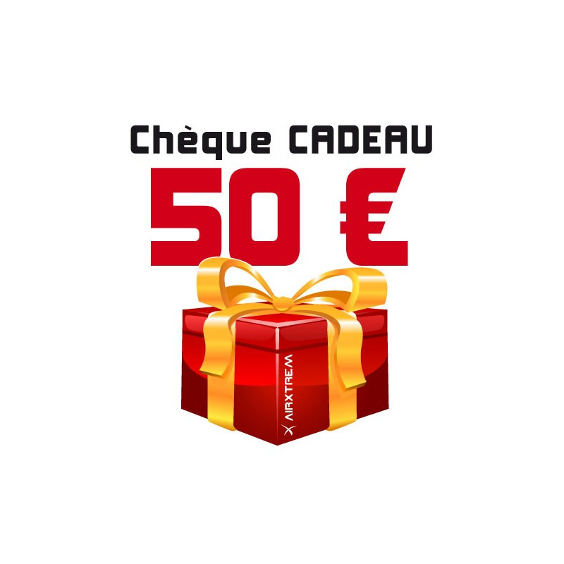 Chèque cadeau de 50€